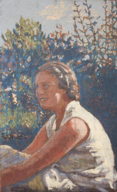 ダイアナ・フォーブス＝ロバートソン 1933年頃（油彩・キャンバス） 作： ウォルター・リチャード・シッカート