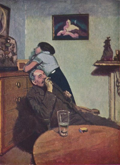 退屈、c1914、c1950。 作： Walter Richard Sickert