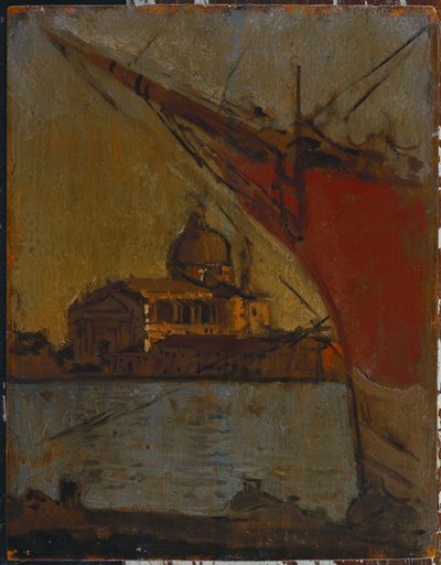 Il Redentore、ヴェネツィアのザッテレ出身、1895-96年 作： Walter Richard Sickert
