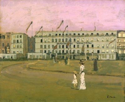 ロテルロイヤル（ディエップ） 作： Walter Richard Sickert