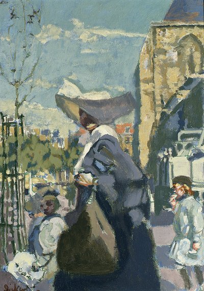 グッドシスター、1931年頃（キャンバスに油彩） 作： Walter Richard Sickert