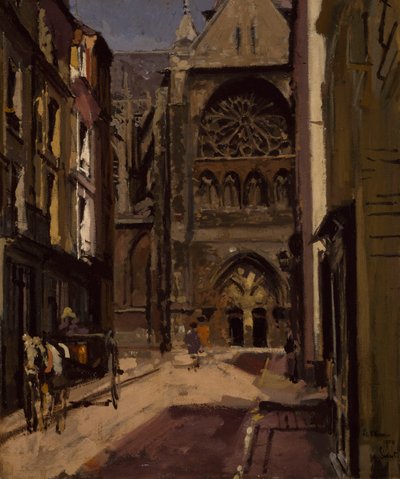 ラルーペケ、ディエップ、1900 作： Walter Richard Sickert