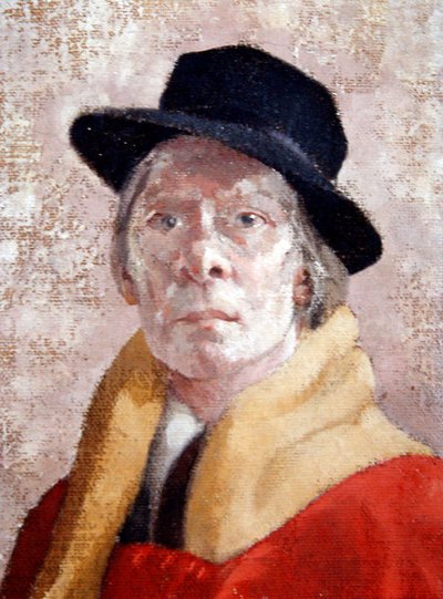 オレンジを着た男（油彩・キャンバス） 作： Walter Richard Sickert