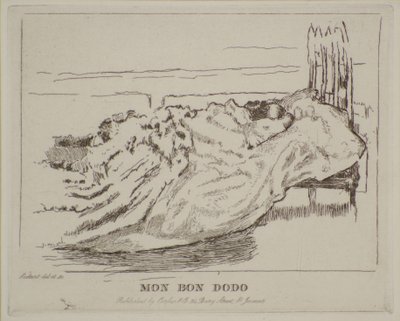 私の良い睡眠 作： Walter Richard Sickert