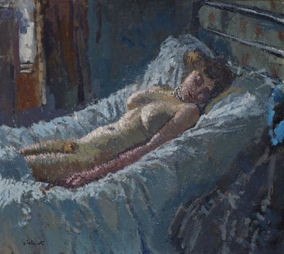 モーニントンクレセントヌード、1907年頃 作： Walter Richard Sickert
