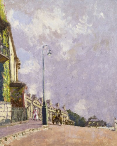 シープシャンク氏の家、カムデンクレセント、バース、1916年〜1918年頃 作： Walter Richard Sickert