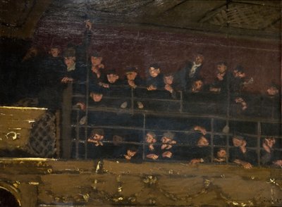 Noctes Ambrosionae, Gallery Of The Old Mogul, 1906-07.   作： Walter Richard Sickert