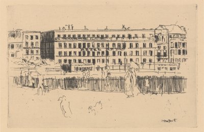 オールド ホテル ロイヤル ディエップ 作： Walter Richard Sickert