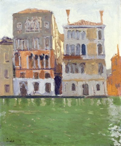 エレオナーラ・デュセ宮殿（油彩・キャンバス） 作： Walter Richard Sickert
