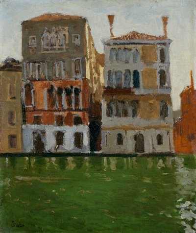 エレオナラ・ドゥース邸、1901年頃 作： Walter Richard Sickert