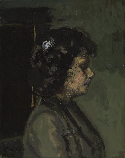 バレット夫人の肖像、1906 作： Walter Richard Sickert