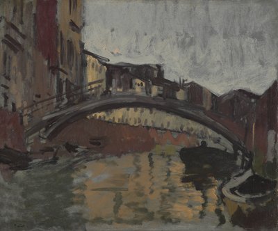 サントロヴァーゾ、ヴェネツィア、1904年頃 作： Walter Richard Sickert