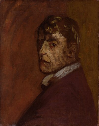 自画像 作： Walter Richard Sickert