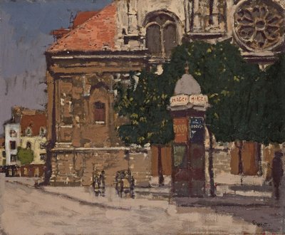 聖レミー、c。 1910-11 作： Walter Richard Sickert