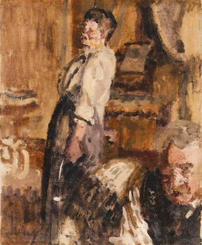 日曜の午後、1915年頃 作： Walter Richard Sickert