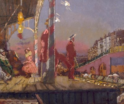 ブライトンピエロ 作： Walter Richard Sickert