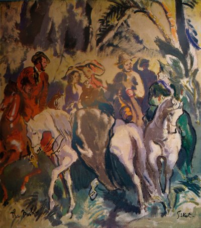ブッシュ、c1930 1935 作： Walter Richard Sickert