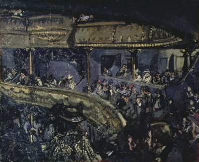 エルドラド、パリ、1906年頃 作： Walter Richard Sickert