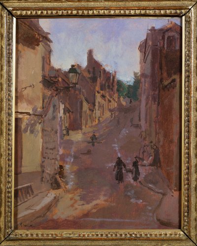 ヌーヴィルの丘、1890〜95年頃 作： Walter Richard Sickert