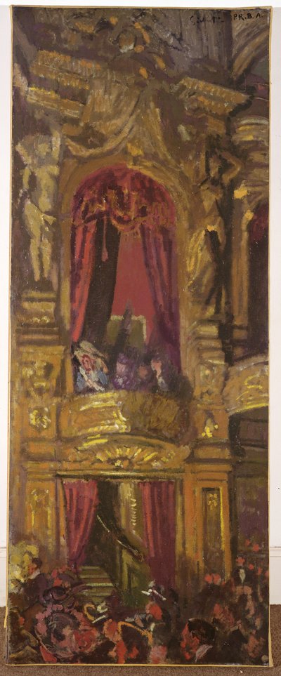 ニューベッドフォード（キャンバスに油彩） 作： Walter Richard Sickert