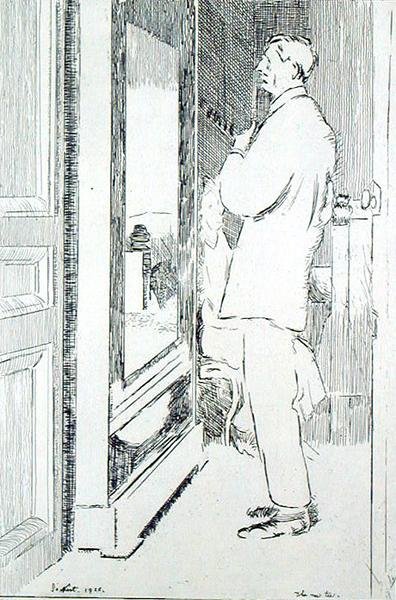 新しいネクタイ 作： Walter Richard Sickert