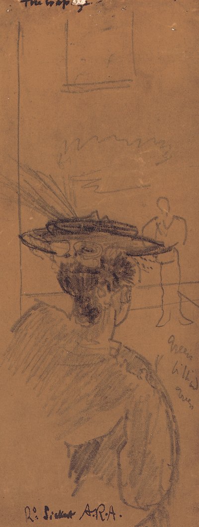 トラピーズ (鉛筆) 作： Walter Richard Sickert