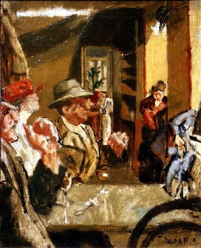 ヴェルネのディエップ 作： Walter Richard Sickert