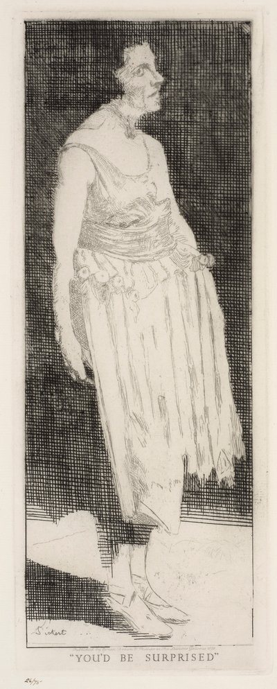驚くべきことに 作： Walter Richard Sickert