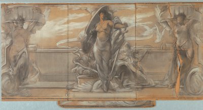 壁画デザイン 作： Walter Shirlaw