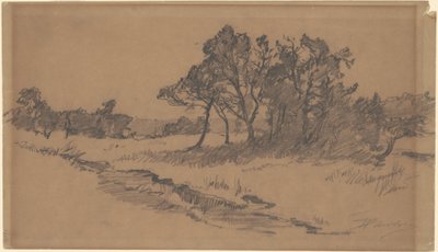 野原の木 作： Walter Shirlaw