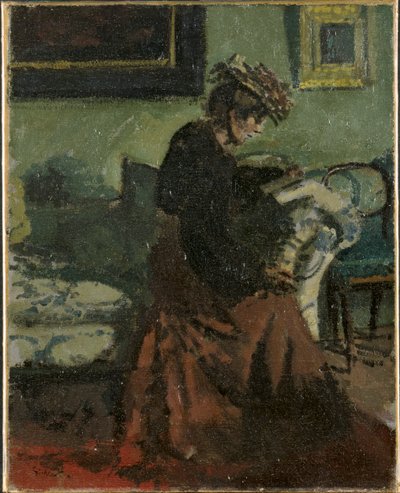 復活祭の月曜日 - エレーヌ・ドルモン 作： Walter Sickert