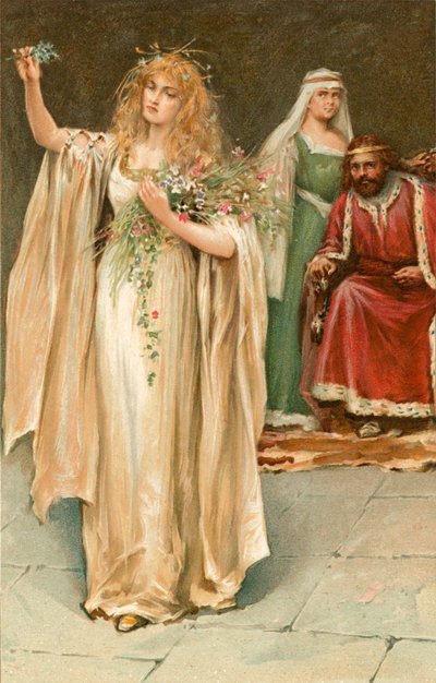 オフィーリア 作： Walter Stanley Paget