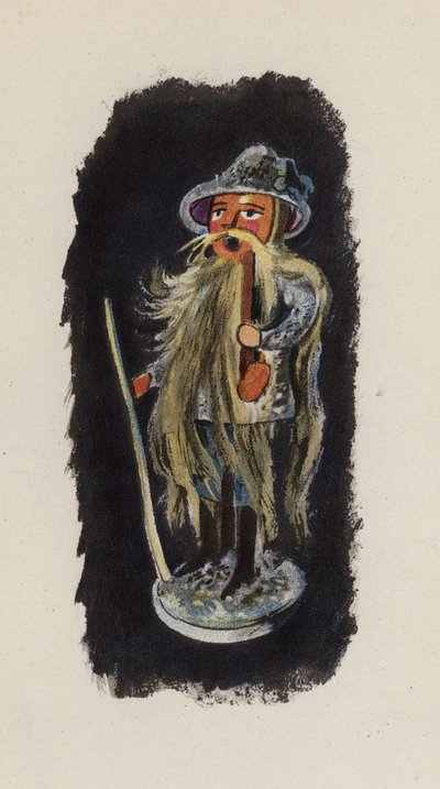 ウォルター・トリアーが描いた古いおもちゃ（カラーリトグラフ） 作： Walter Trier