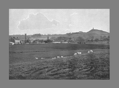 グラストンベリーとTor、c1900 作： Walter Tully