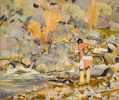 After Them」（1928年）。 作： Walter Ufer