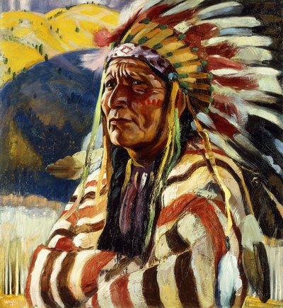 チーフサンダークラウド 作： Walter Ufer