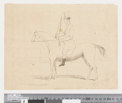ヘンリーリーブスの肖像、1847年 作： Walter William Thwaites