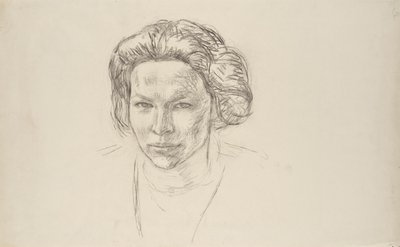女性の肖像 作： Walther Gamerith