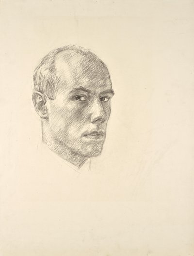自画像 作： Walther Gamerith