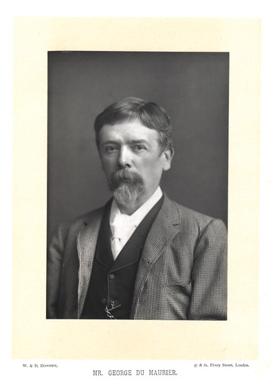 George Du Maurier、英国の作家および芸術家、c1895。 作： WandD Downey