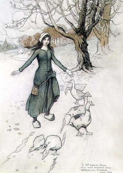 リトル・グース・ガール 作： Warwick Goble