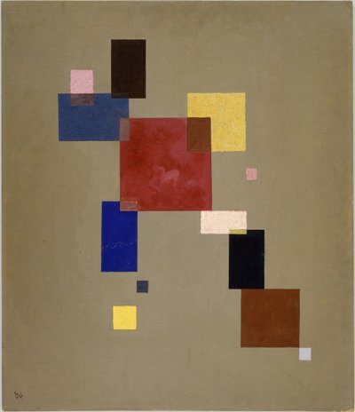 「13の長方形 ヴァシリー・カンディンスキーの絵画（ ou Wassily Kandinski ou Kandinskij 作： Wassily Kandinsky