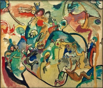 オールセインツデーII 作： Wassily Kandinsky
