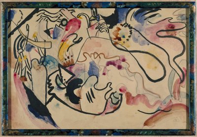 水彩8号「審判の日」 作： Wassily Kandinsky