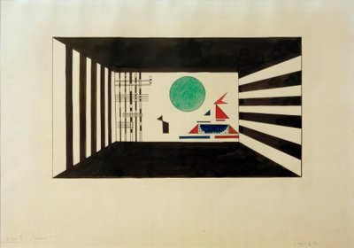 展覧会の写真、写真II：Gnome 作： Wassily Kandinsky