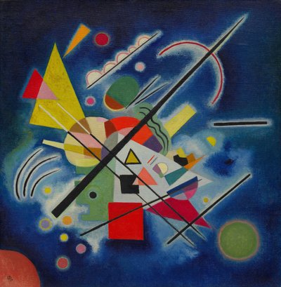 ブルーペインティング 作： Wassily Kandinsky
