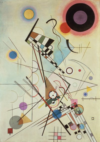 構成 8 作： Wassily Kandinsky
