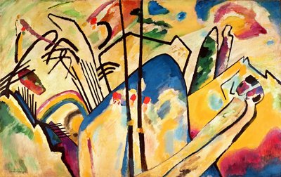構成番号 4 作： Wassily Kandinsky