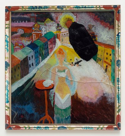 モスクワの女性 作： Wassily Kandinsky