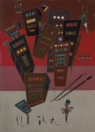 闇 作： Wassily Kandinsky